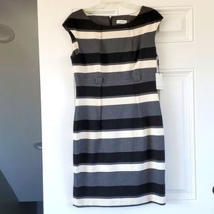 New with tags calvin klein charcoal knit dress